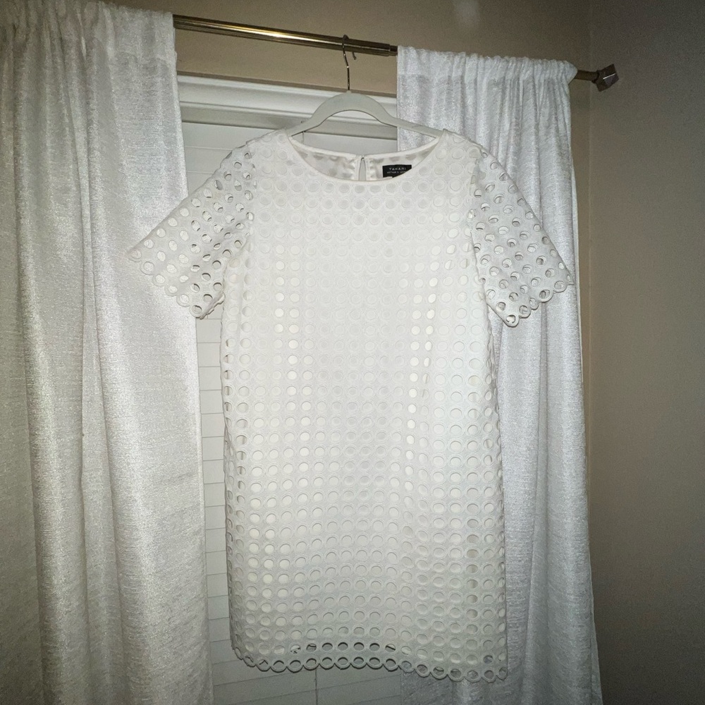 White Tahari Dress
